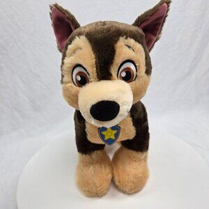 Nickelodeon PAW PATROL Chase Plush Brown Puppy Dog 13"